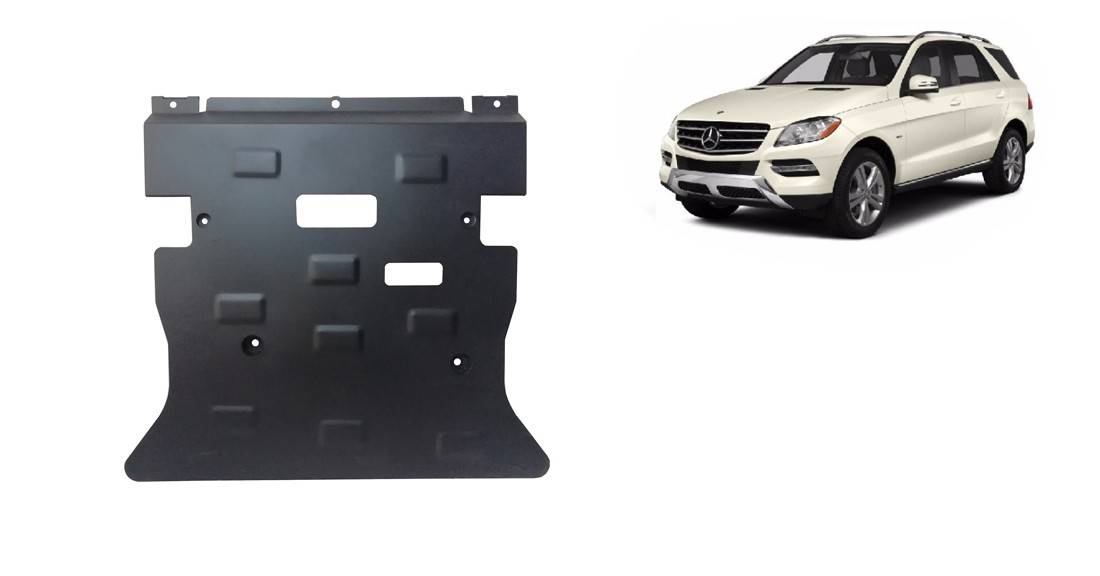 Cubre cárter metálico Mercedes ML W166 (2011-2019) a medida