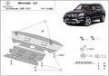 Cubre cárter metálico Mercedes GLK X204 (2008-2015) a medida