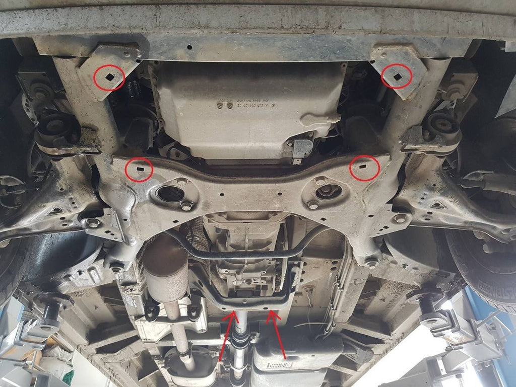 Protección de Caja de Cambios Mercedes Vito W639 - 2.2 D 4x2 (2003-2014)
