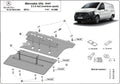 Cubre cárter metálico Mercedes Vito W447 - 2.2D 4X2 (2014-2022) a medida