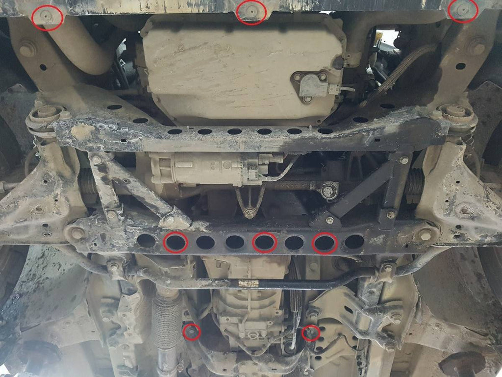 Cubre cárter metálico Mercedes Vito W447 - 2.2D 4X2 (2014-2022) a medida