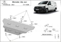 Cubre cárter metálico Mercedes Vito W447, 4x2, 1.6 D (2014-2022) a medida