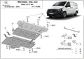 Cubre cárter metálico Mercedes Vito W447, 2.2 D, 4x4 (2014-2022) a medida