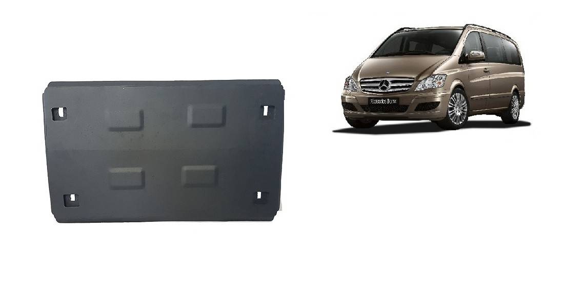 Cubre cárter metálico Mercedes Viano W639 - 2.2 D 4x2 (2003-2014) a medida