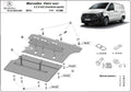 Cubre cárter metálico Mercedes Viano W447 2.2 D, 4x2 (2014-2022) a medida