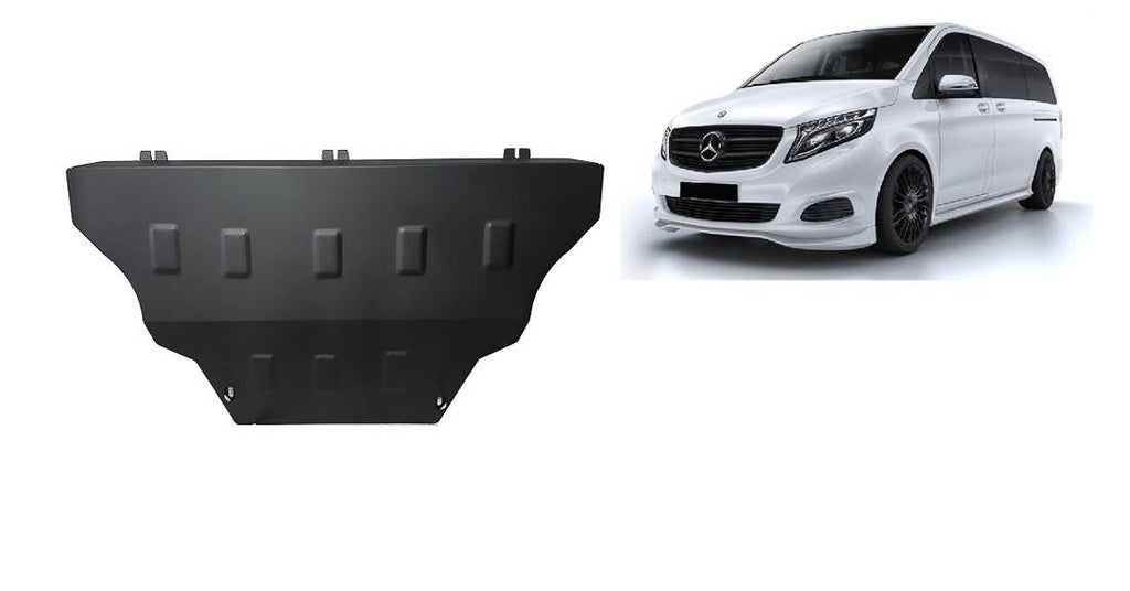Cubre cárter metálico Mercedes Viano W447, 4x2, 1.6 D (2014-2022) a medida