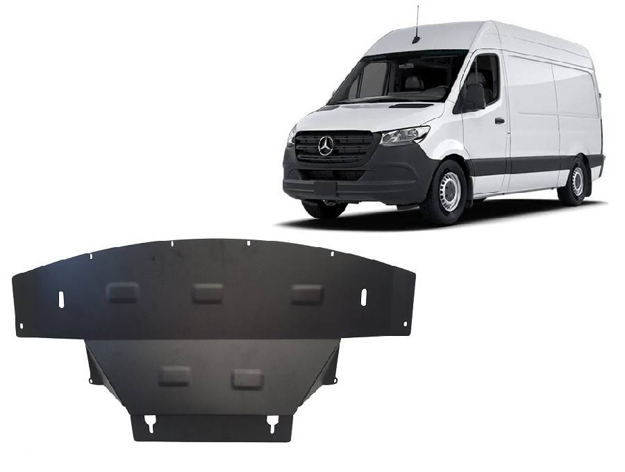 Cubre cárter metálico Mercedes Sprinter 907 4x4 (2018-2022) a medida