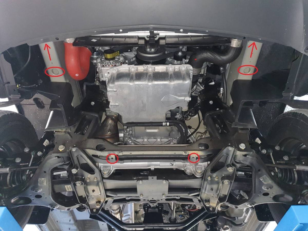 Cubre cárter metálico Mercedes Sprinter 907 4x4 (2018-2022) a medida