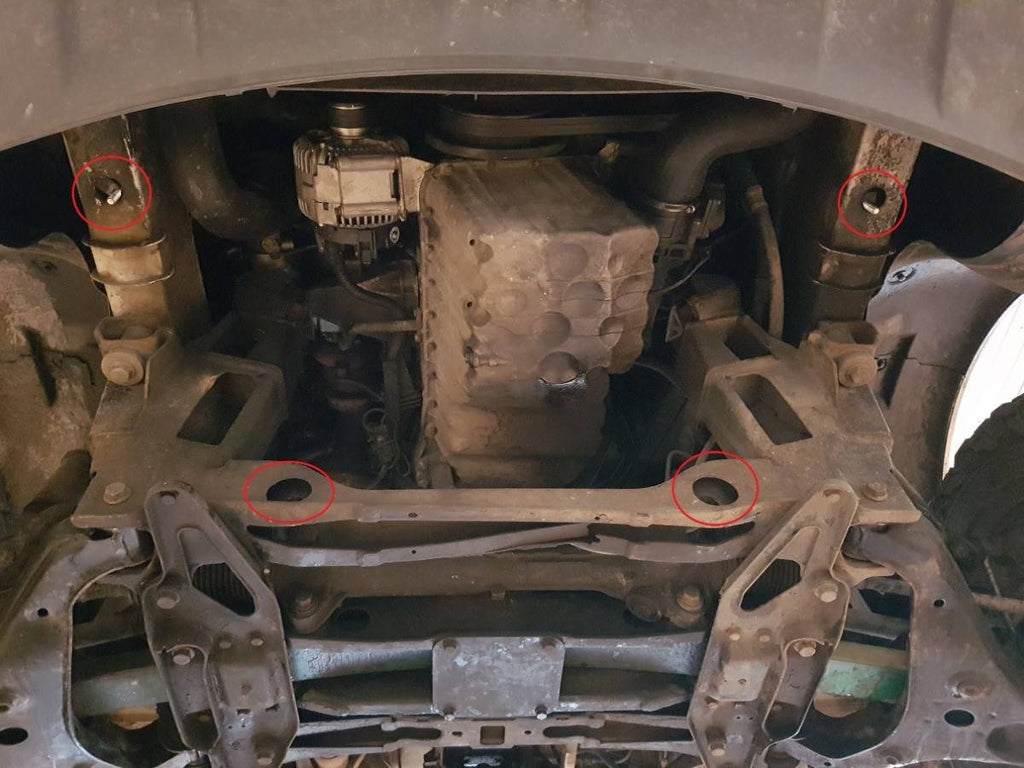 Cubre cárter metálico Mercedes Sprinter 906 4x4 (2006-2018) a medida