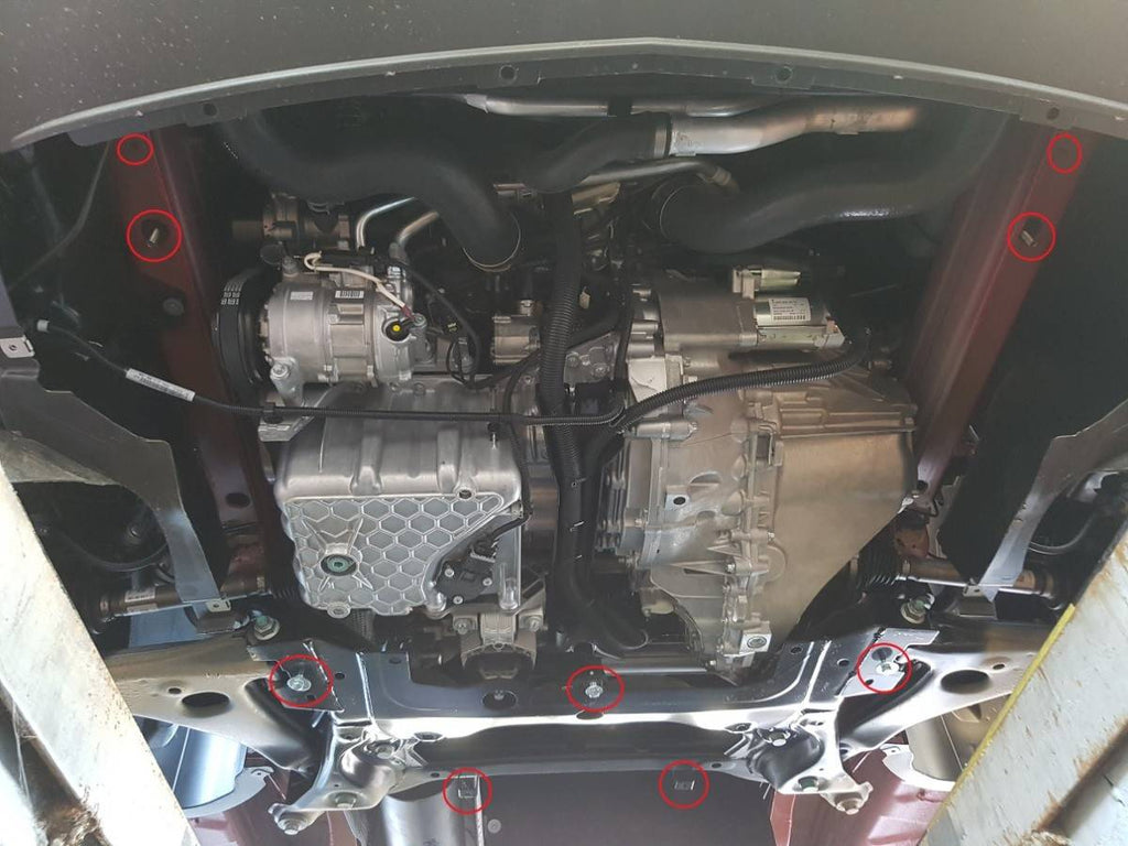 Cubre cárter metálico Mercedes Sprinter-FWD (2018-2022) a medida