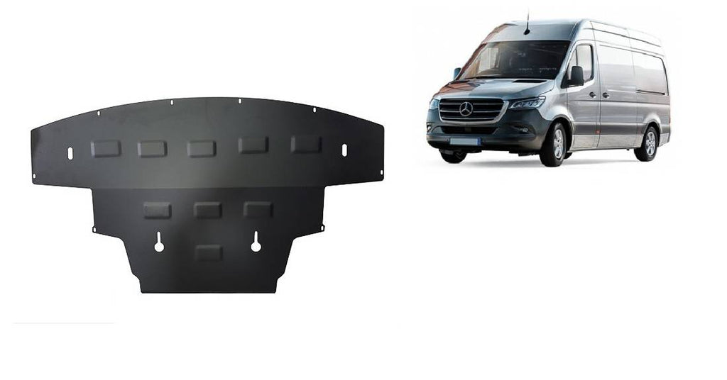Cubre cárter metálico Mercedes Sprinter-RWD (2018-2022) a medida