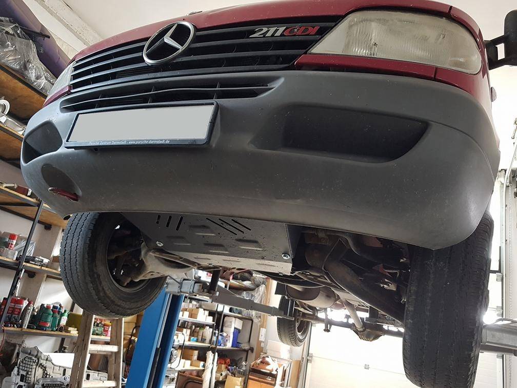 Cubre cárter metálico Mercedes Sprinter (1995-2006) a medida