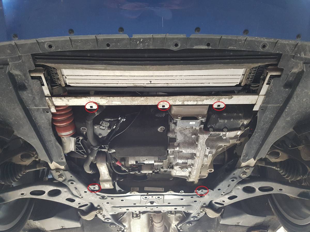 Cubre cárter metálico Mini Cooper (2014-2022) a medida
