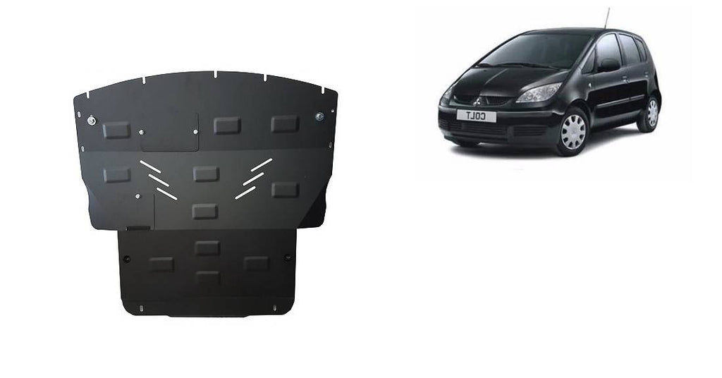 Cubre cárter metálico Mitsubishi Colt (2004-2022) a medida