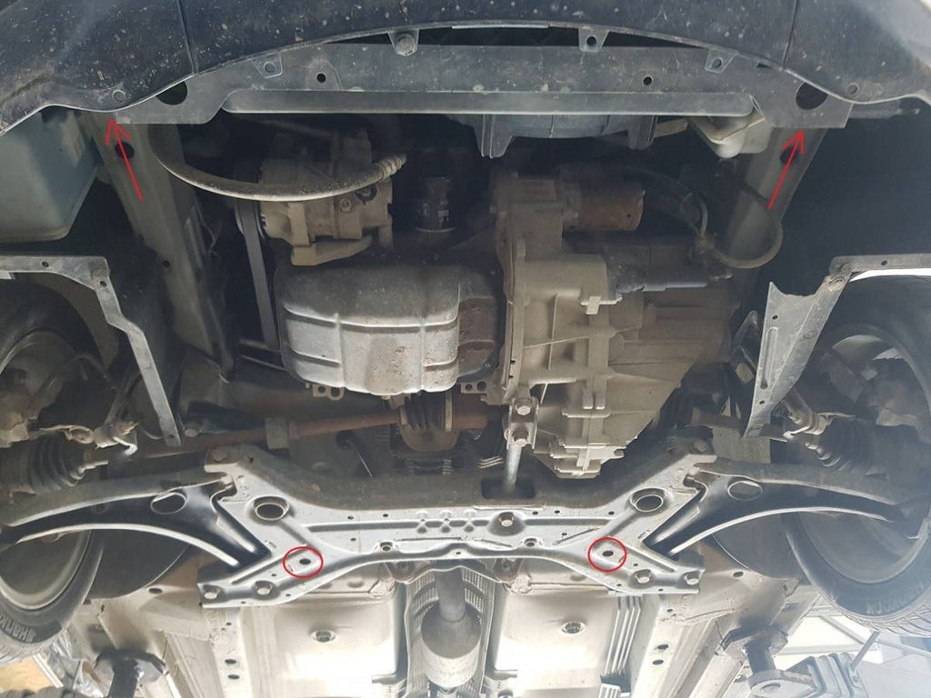 Cubre cárter metálico Mitsubishi Colt (2004-2022) a medida