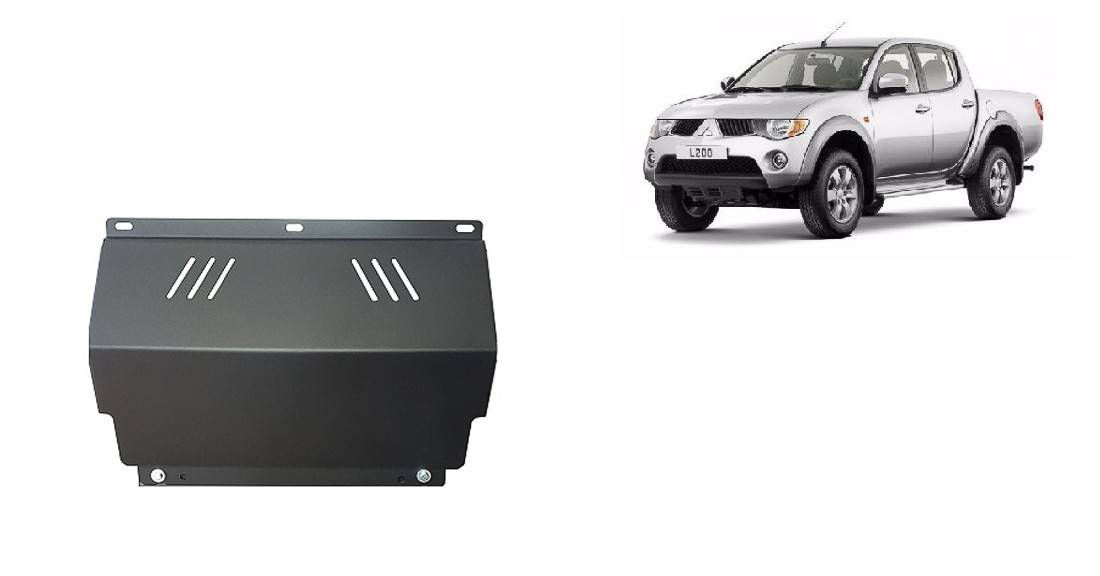 Protector de Radiador de Acero Mitsubishi L 200 (2005-2015)
