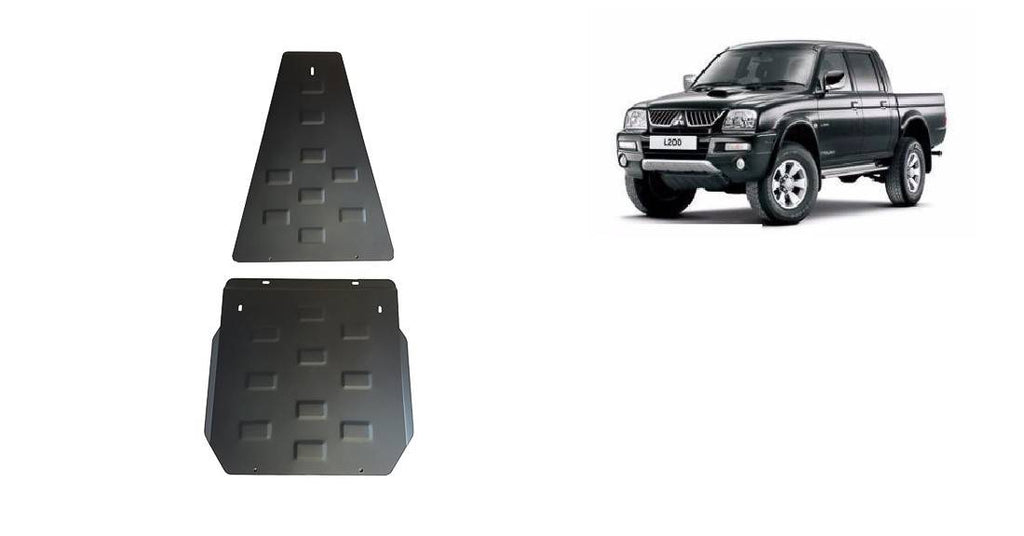 Protección de Caja de Cambios y Diferencial Mitsubishi L 200 (1998-2007)