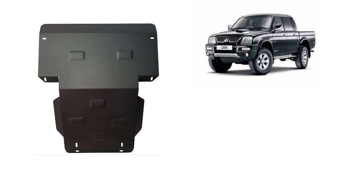 Cubre cárter metálico Mitsubishi L200 (1998-2007) a medida