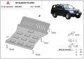 Cubre cárter metálico Mitsubishi Montero 3 (V60, V70) Vers 2.0 (1999-2007) a medida