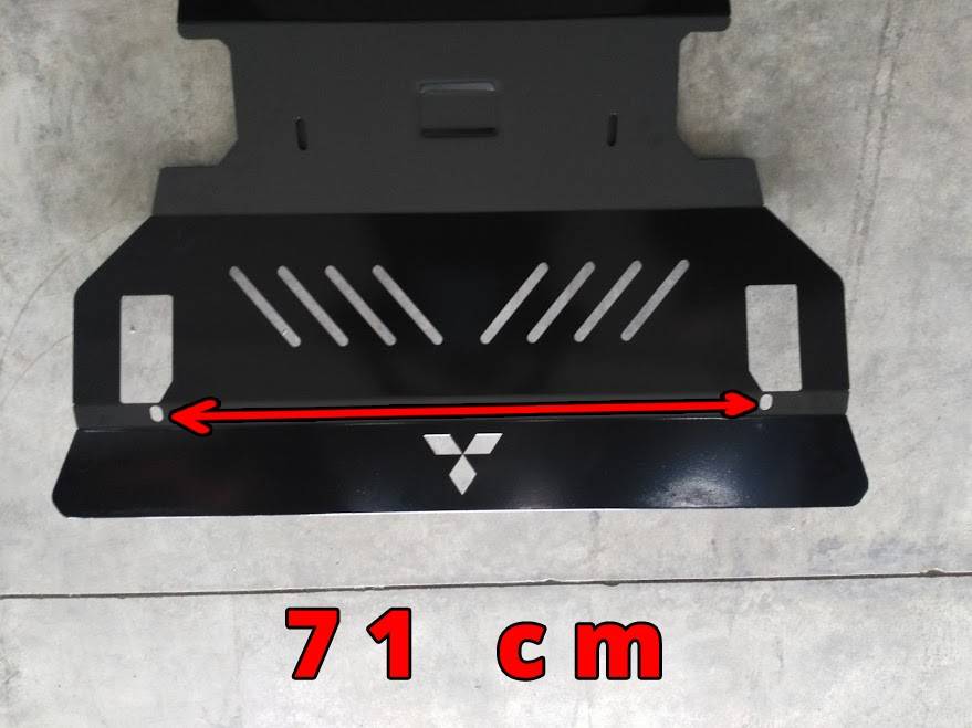 Cubre cárter metálico Mitsubishi Montero 3 (V60, V70) (1999-2007) a medida
