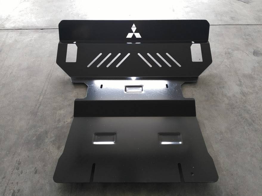Cubre cárter metálico Mitsubishi Montero 3 (V60, V70) (1999-2007) a medida