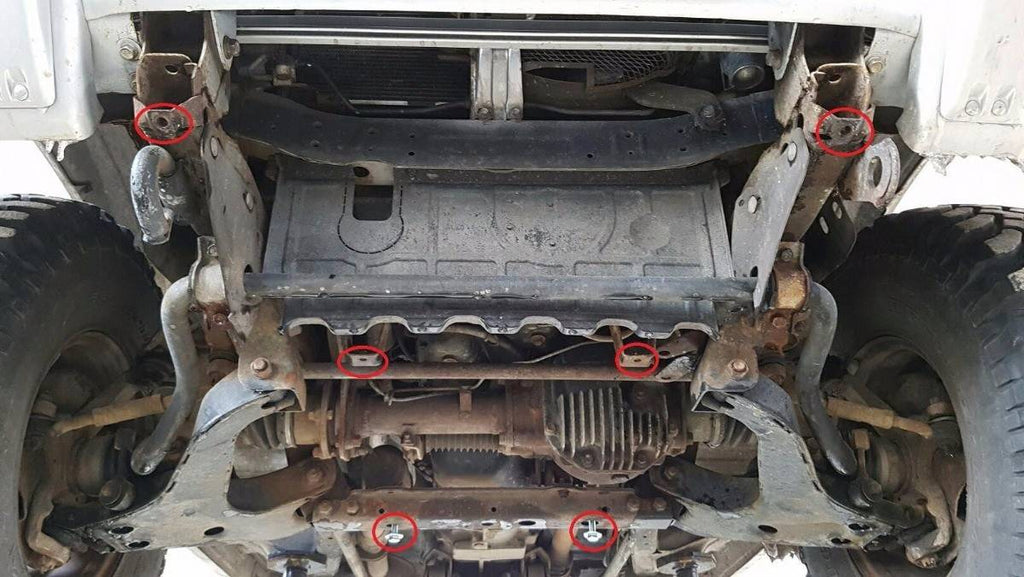 Protección de Caja de Cambios Mitsubishi Montero 3 (V60, V70) (1999-2007)