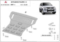 Cubre cárter metálico Mitsubishi Pajero 4 (V80, V90) (2007-2022) a medida