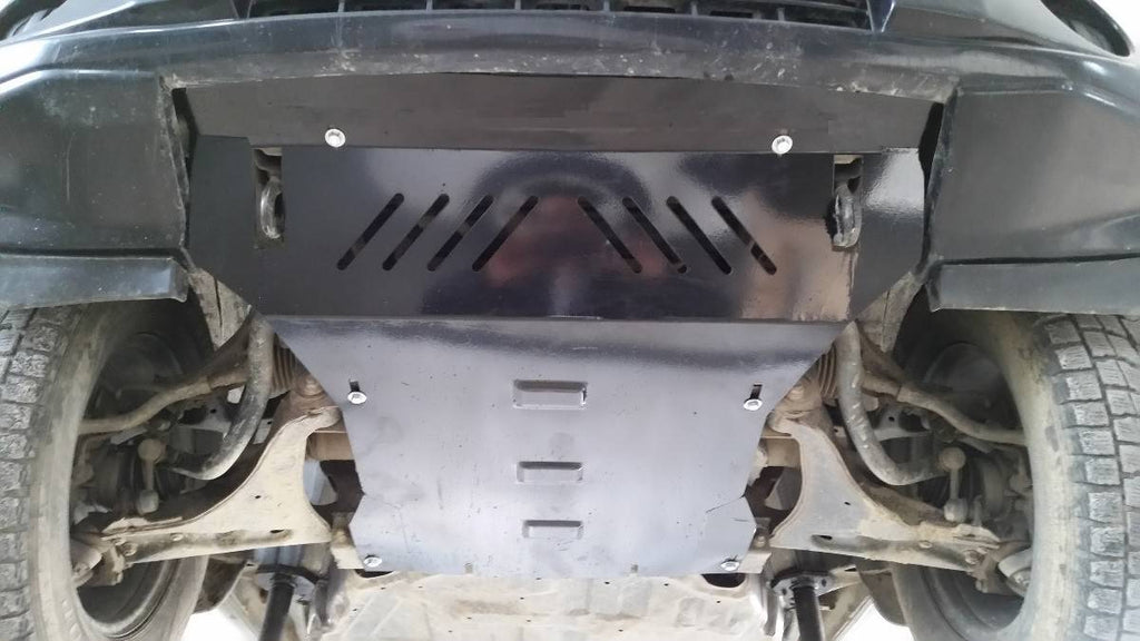 Cubre cárter metálico Mitsubishi Pajero 4 (V80, V90) (2007-2022) a medida