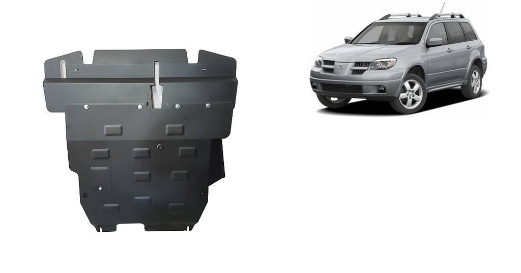 Cubre cárter metálico Mitsubishi Outlander (2002-2006) a medida