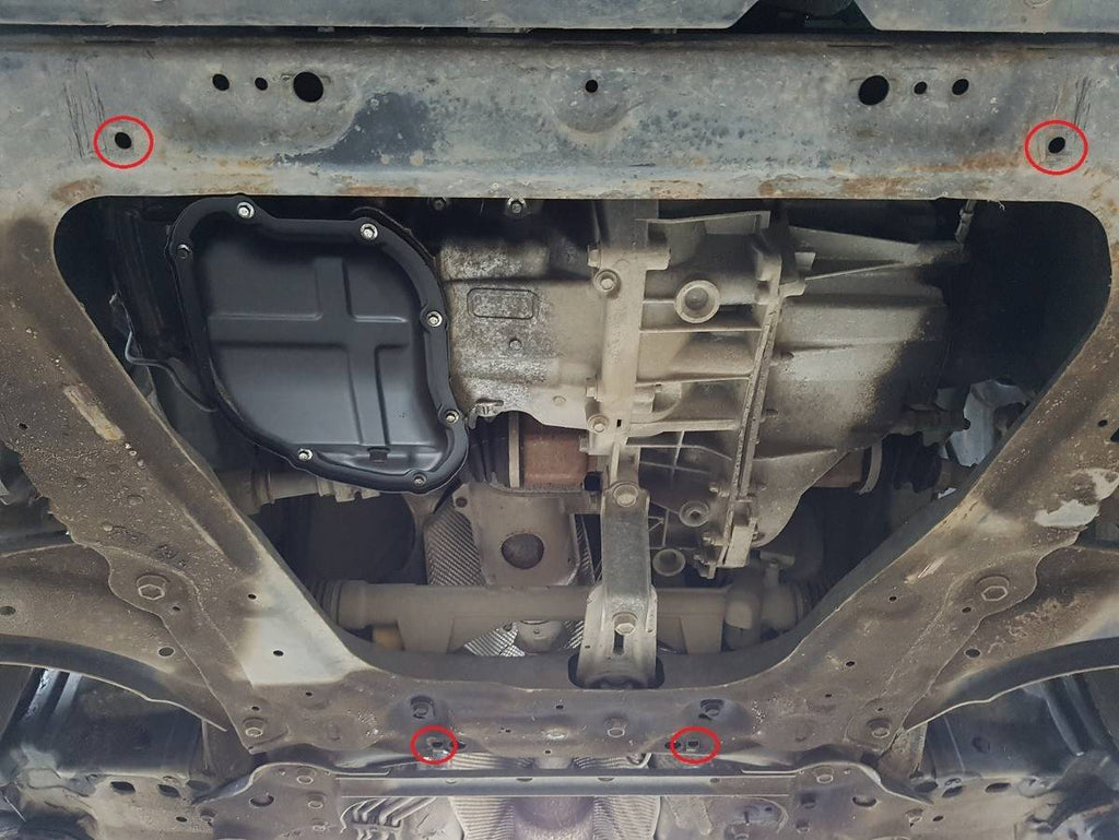 Cubre cárter metálico Nissan Juke (2010-2022) a medida