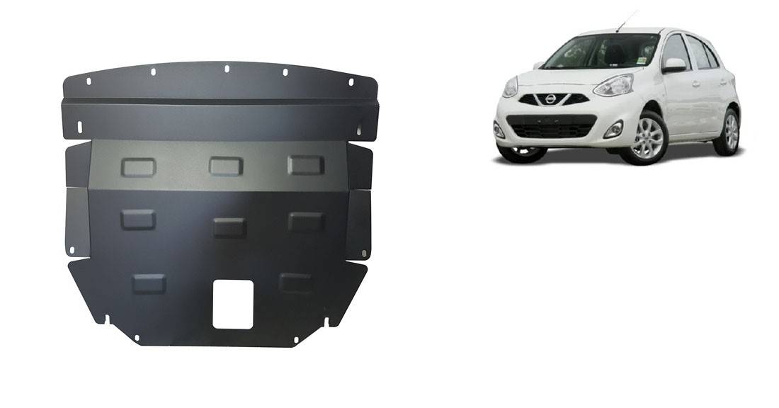 Cubre cárter metálico Nissan Micra (2010-2022) a medida
