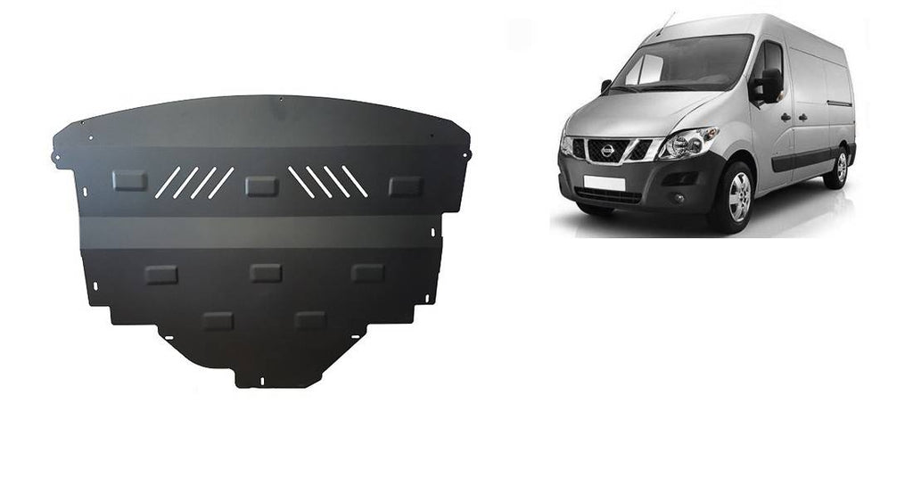 Cubre cárter metálico Nissan NV400 (2010-2022) a medida