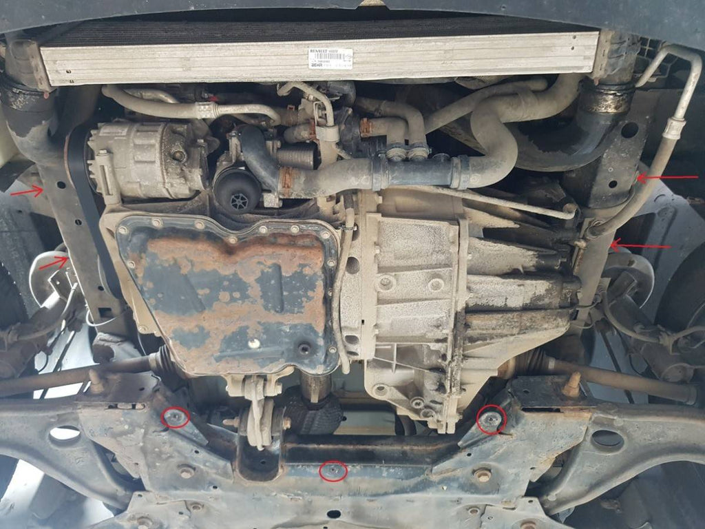 Cubre cárter metálico Nissan NV400 (2010-2022) a medida