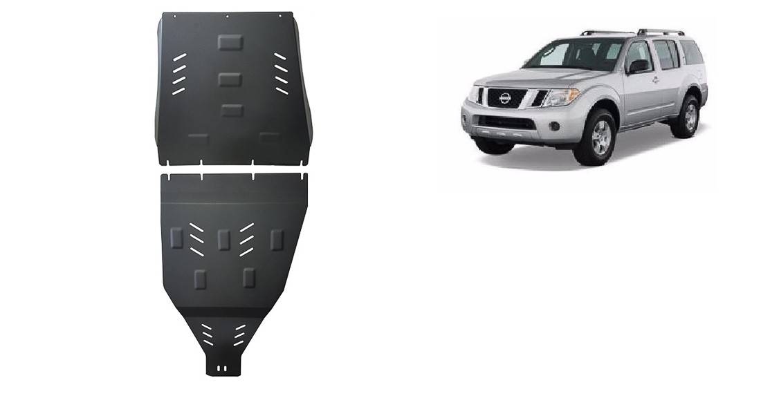 Protección de Caja de Cambios y Diferencial Nissan Pathfinder (2005-2015)