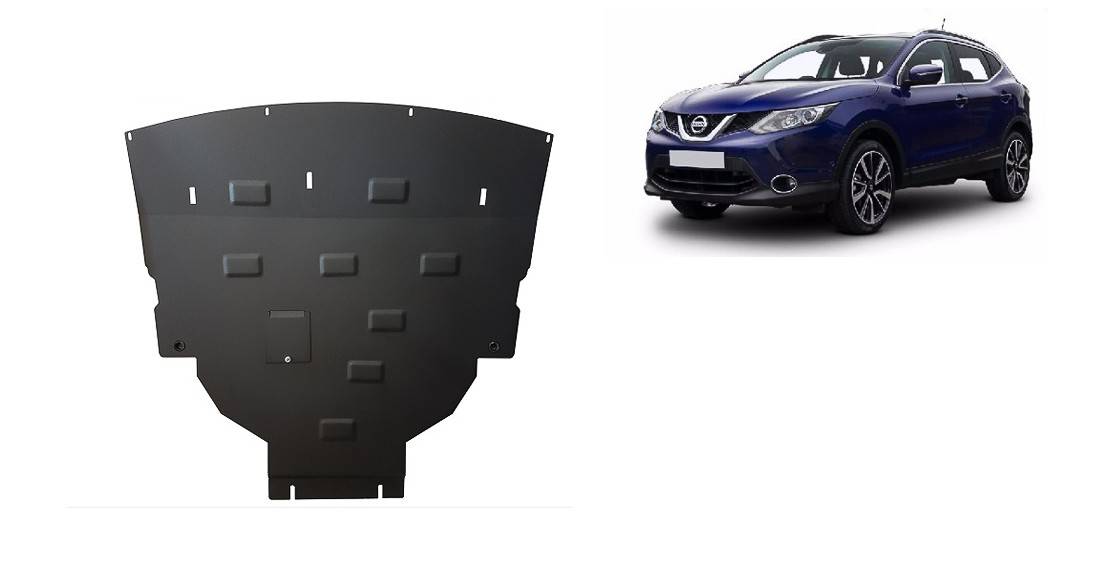 Cubre cárter metálico Nissan Qashqai J11 (2014-2022) a medida