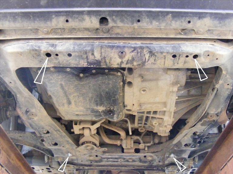 Cubre cárter metálico Nissan X-Trail T31 (2007-2013) a medida