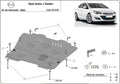 Cubre cárter metálico Opel Astra J sedán (2013-2020) a medida