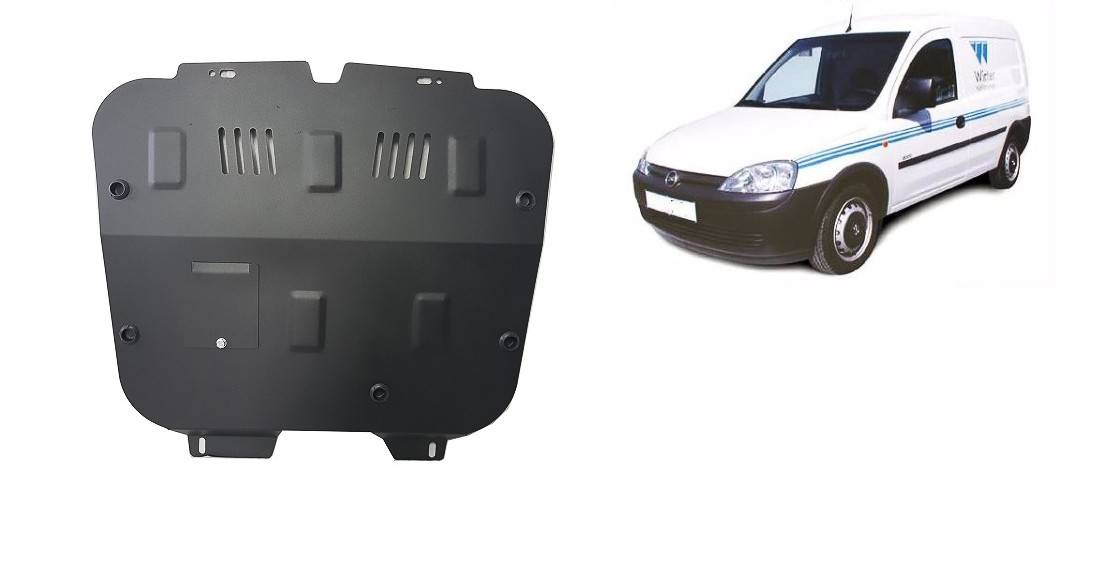 Cubre cárter metálico Opel Combo (2000-2010) a medida