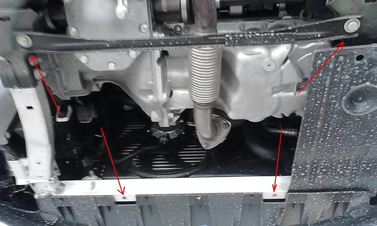 Cubre cárter metálico Opel Corsa E (2014-2019) a medida