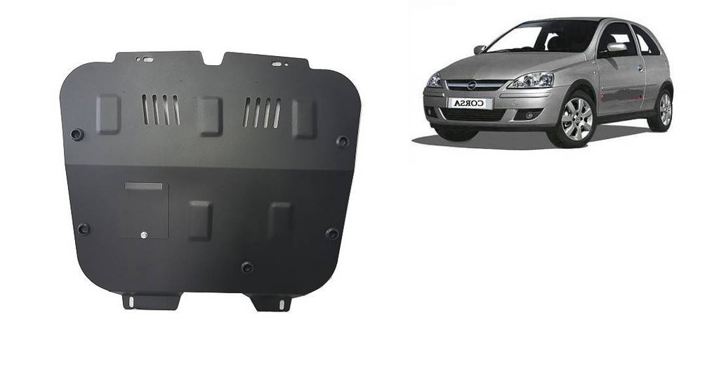 Cubre cárter metálico Opel Corsa C (2000-2006) a medida