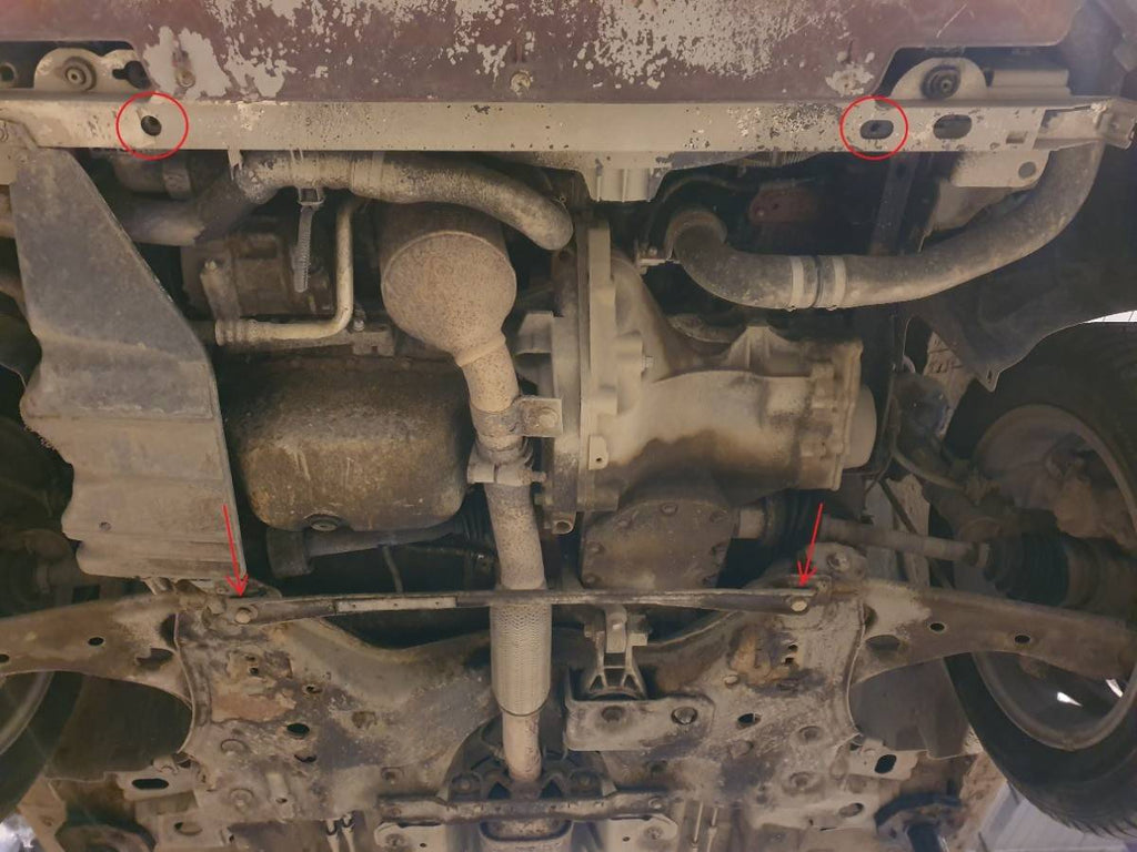 Cubre cárter metálico Opel Corsa D (2006-2014) a medida