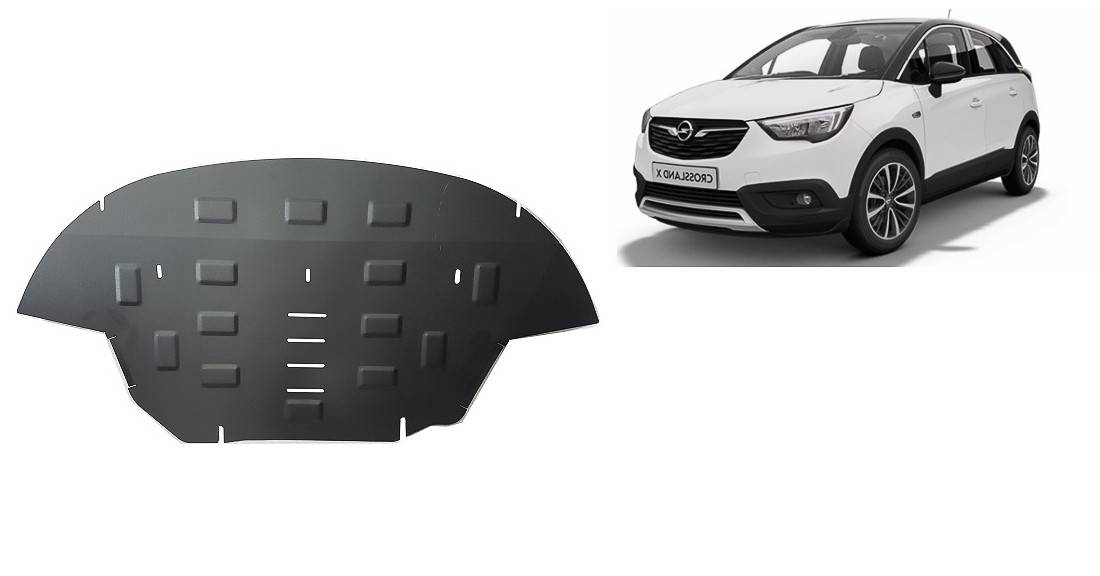 Cubre cárter metálico Opel Crossland X (2017-2022) a medida