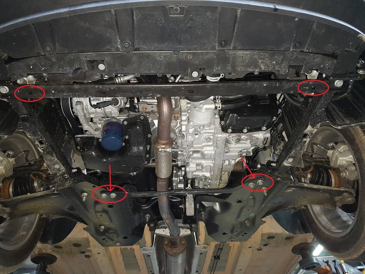 Cubre cárter metálico Opel Crossland X (2017-2022) a medida