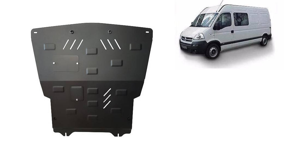 Cubre cárter metálico Opel Movano (1998-2010) a medida