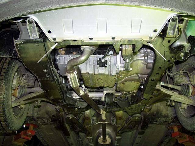 Cubre cárter metálico Opel Vectra C (2002-2008) a medida