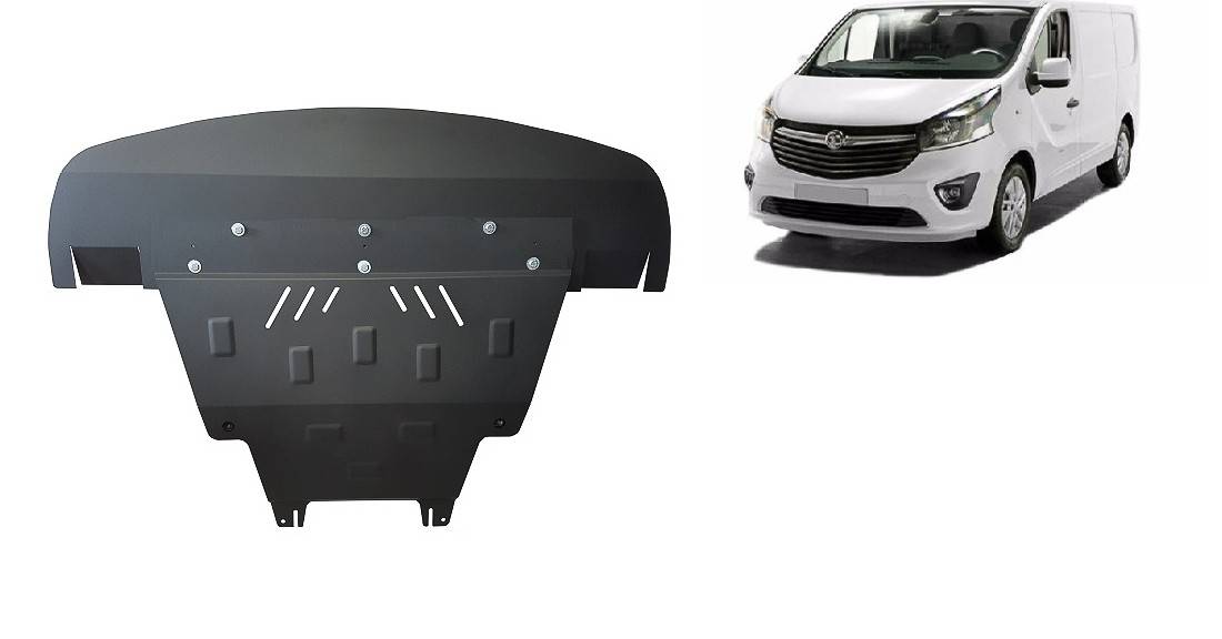 Cubre cárter metálico Opel Vivaro (2014-2019) a medida