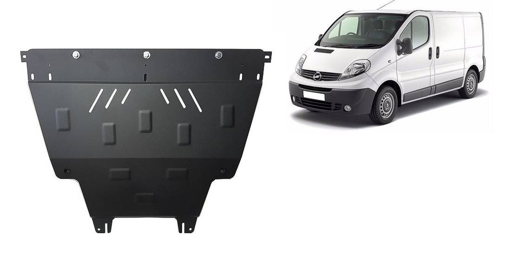 Cubre cárter metálico Opel Vivaro (2001-2014) a medida