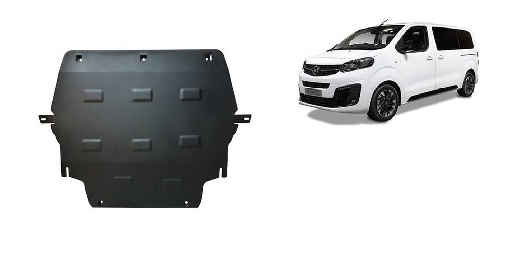 Cubre cárter metálico Opel Zafira Life (2019-2022) a medida