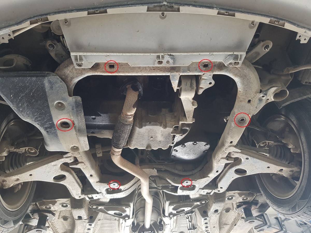 Cubre cárter metálico Opel Zafira B (2005-2011) a medida
