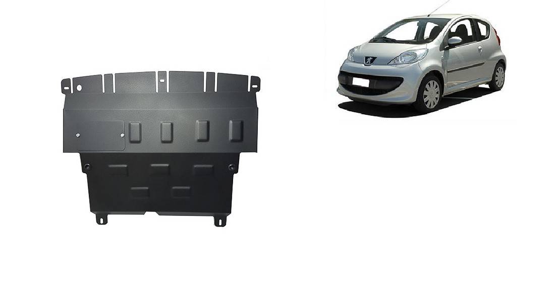 Cubre cárter metálico Peugeot 107 (2006-2014) a medida